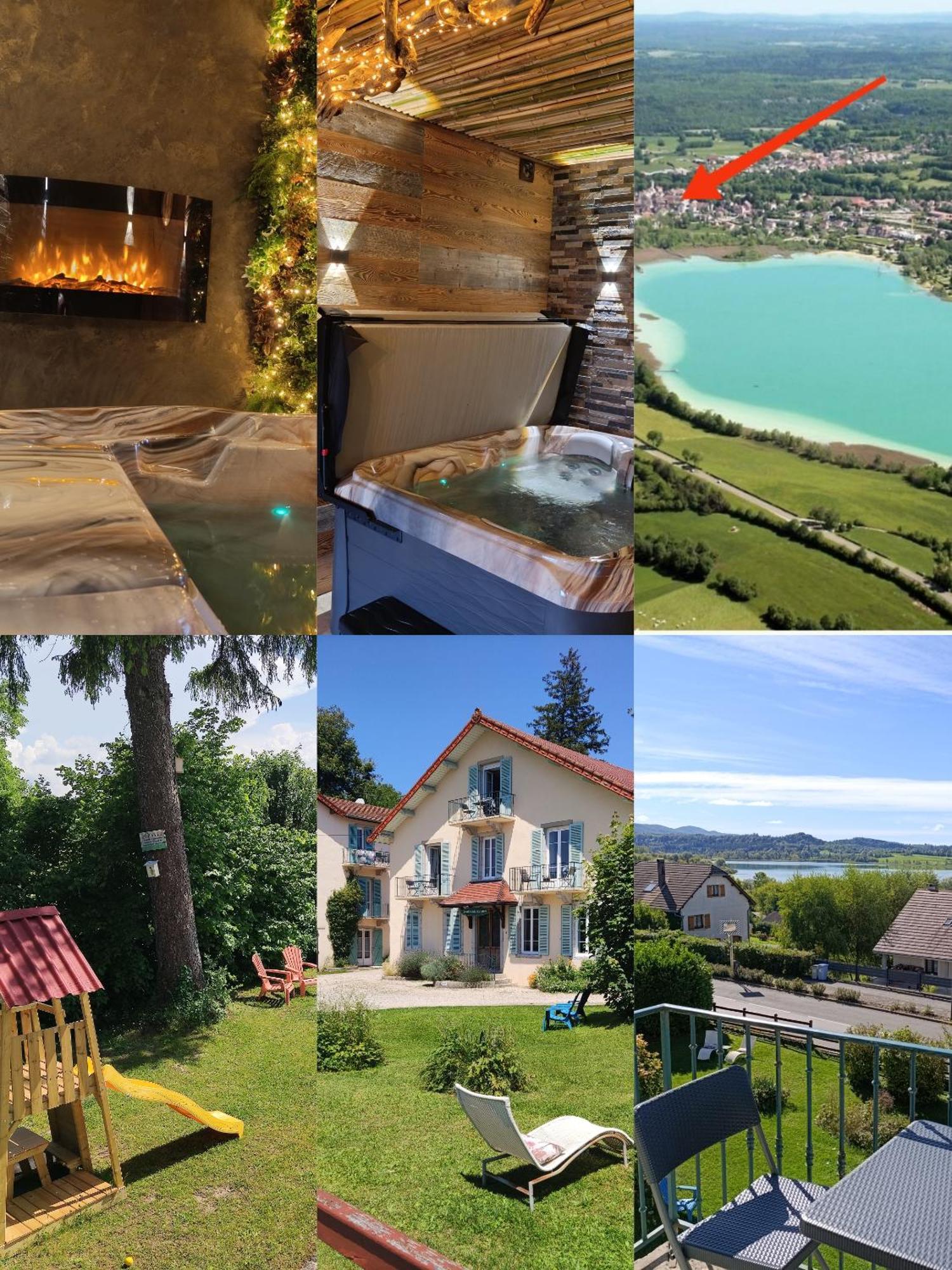 Villas-Du-Lac Appartements De Vacances Et Espace Spa Prive Clairvaux-les-Lacs Exterior photo
